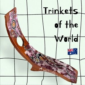 Vintage Australian Wine Bottle Holder